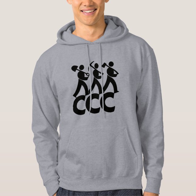Sudadera Cuerpo civil CCC de la protección de América de la (Anverso)