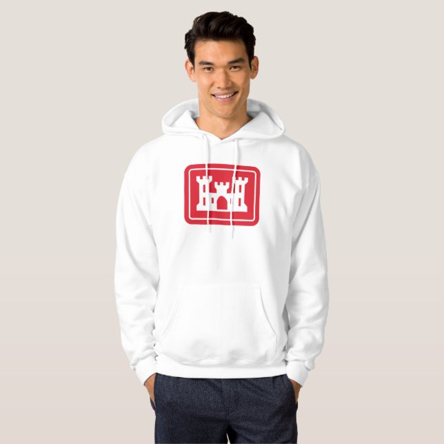 Sudadera Cuerpo de Ingenieros de los Estados Unidos DOD Mil (Anverso completo)