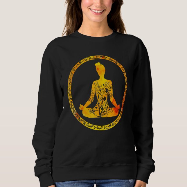 Sudadera Cuerpo de yoga de Nirvana (Anverso)