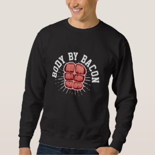 Sudadera Cuerpo Por Bacon, Amante De Gimnasio Para Hombres