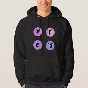 Sudadera Cuerpo Positivo Pegatina de Yoga Paquete Amar Tus 