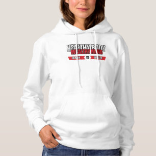Sudadera Cuerpo Saludable Mente Rica Fitness y Enfoque