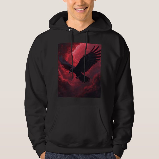 Sudadera cuervo (Anverso)