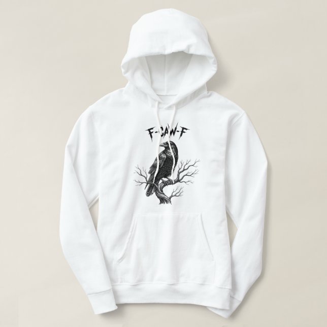 Sudadera Cuervo - F-Caw-F (Diseño del anverso)