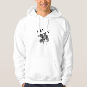 Sudadera Cuervo, F-Caw-F Pájaro Divertido