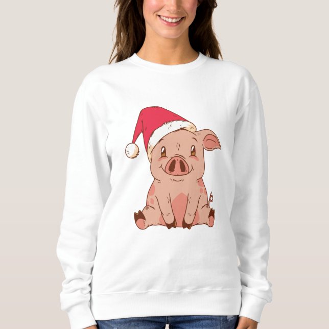 Sudadera Cuesta Feliz Navidad (Anverso)