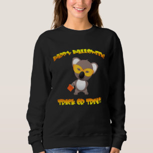 Sudadera Cuidada Halloween Koala Lleva Trick Feliz Hallowee