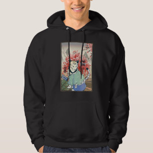 Sudadera Cuidada obra de arte de gato japonesa antigua