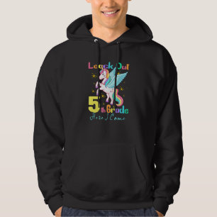 Sudadera Cuidado 5to Grado Aquí Vengo De Vuelta Al Colegio 