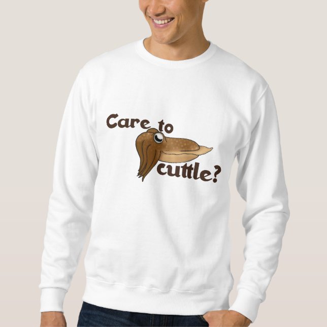 Sudadera ¿Cuidado a la sepia? (Anverso)