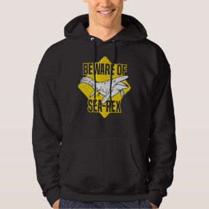 Sudadera Cuidado Con El Paleontólogo De Sea Rex Dino Dinosa