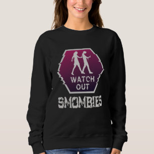 Sudadera Cuidado con Smombies
