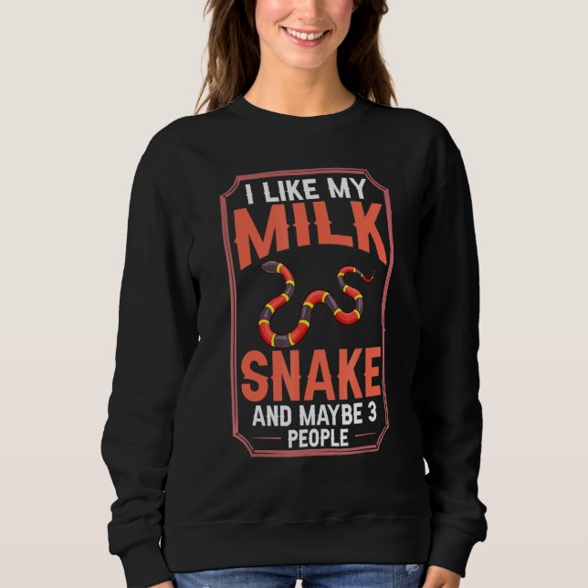 Sudadera Cuidado de Mascotas Serpiente de Leche Tanque Rept (Anverso)