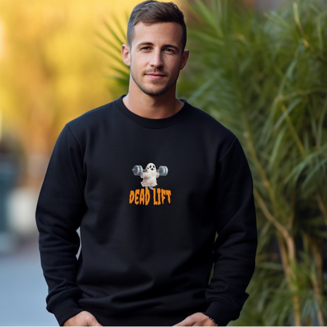 Sudadera Cuidado fantasma mortal gimnasio entrenador de fit (Subido por el creador)