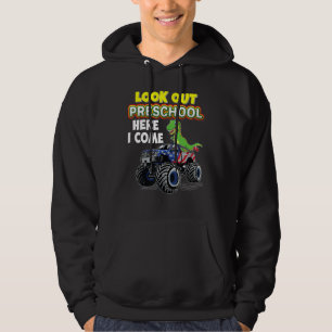 Sudadera Cuidado Preescolar Aquí Vengo Dinosaurio Monstruo