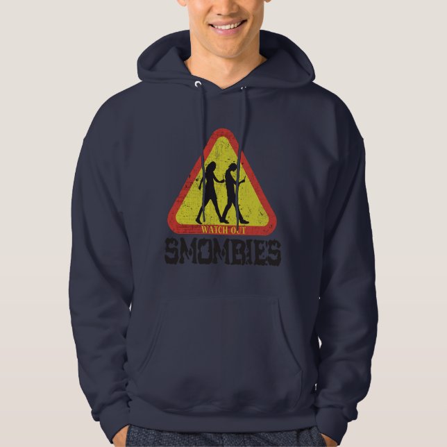Sudadera Cuidado Smombies (Anverso)