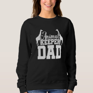 Sudadera Cuidador de Animales Papá Cuidador del Zoológico A