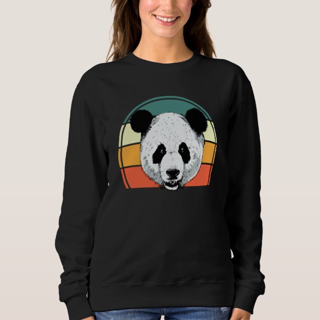 Sudadera Cuidador de pandas Cuidador de zoo Cuidado de zoo  (Anverso)