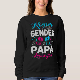 Sudadera Cuidadora Del Género Que Papa Ama A Tu Bebé Anunci