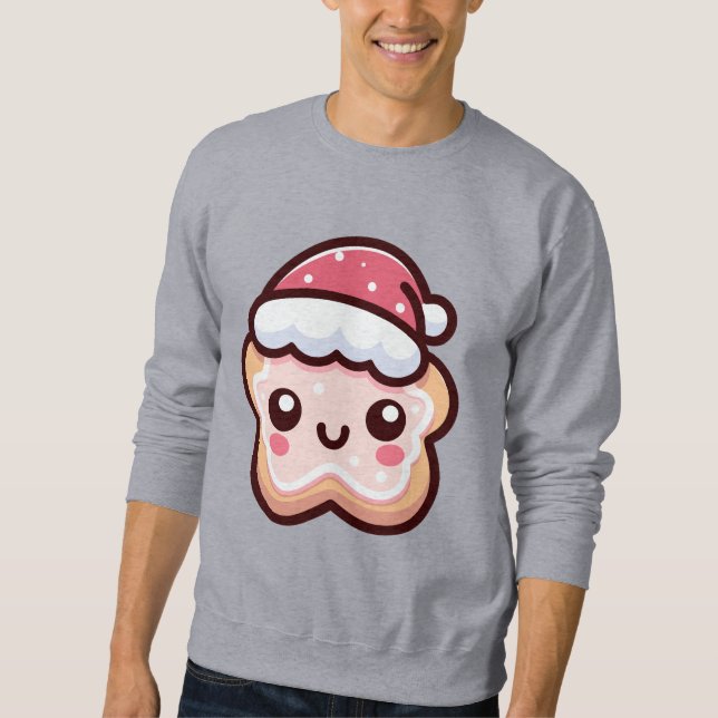 Sudadera Cuidados Navidades cocinan con Santa Hat (Anverso)