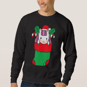 Sudadera Cuidados Navidades De Unicornio Se Enfrentan Con C