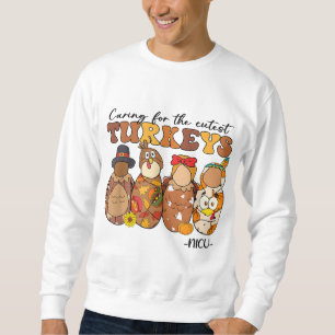 Sudadera Cuidando A Los Turos Más Cuidadosos Enfermera De L