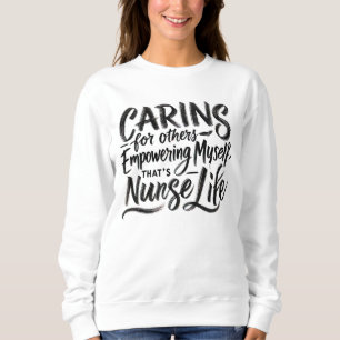 Sudadera Cuidar de otros me da poder