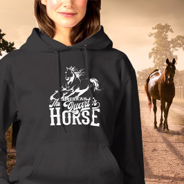 Sudadera Cuitero americano Cowgirl hembra silvestre oeste o