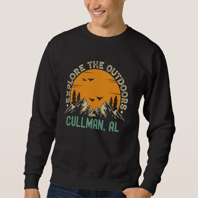 Sudadera Cullman, Alabama - Explore El Exterior (Anverso)