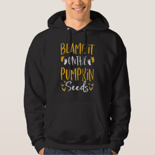 Sudadera Culpa a las semillas de calabaza Halloween Embaraz