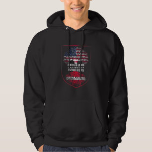 Sudadera Cultivado en Estados Unidos con raíces letonas   L