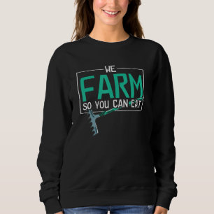 Sudadera Cultivamos para que puedas comer Tractor agrícola
