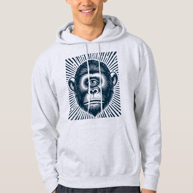 Sudadera Culto de mono (Anverso)
