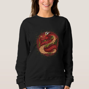 Sudadera Cultura asiática Creatura mítica animal china