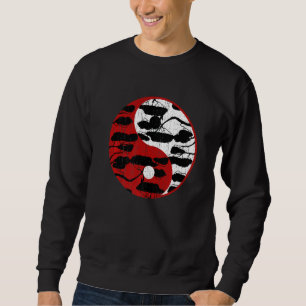 Sudadera Cultura japonesa budista zen Yin Yang jardinero Bo