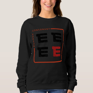 Sudadera cultura K alfabeto coreano Hangul consonante 38