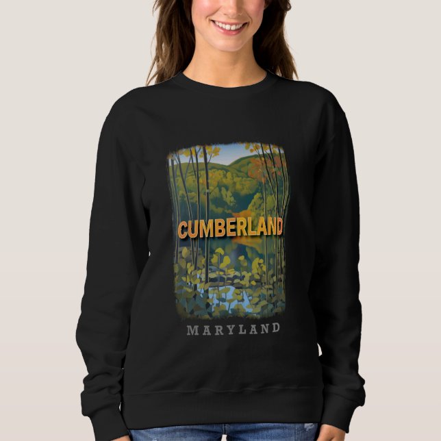 Sudadera Cumberland Maryland MD Bliss Recreacional SD796 (Anverso)