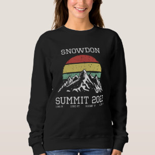 Sudadera Cumbre de Snowdon 2023 Caminata Gales Reino Unido 