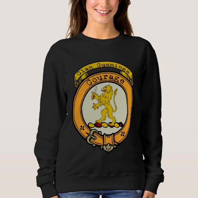 Sudadera Cummings Clan Scottish Crest (Anverso)