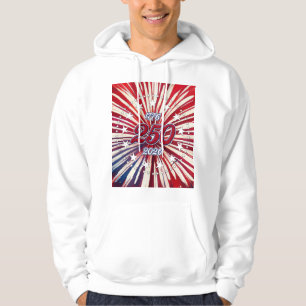 Sudadera Cumpleaños 250 de América 1776-2026 Fuegos Artific