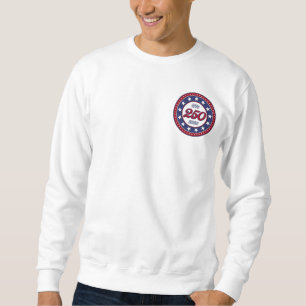Sudadera Cumpleaños 250 de América con bandera de EE. UU.