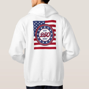 Sudadera Cumpleaños 250 de América con bandera de EE. UU.