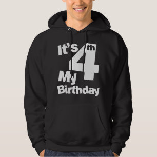 Sudadera Cumpleaños 4 de niños. Es mi 4to cumpleaños de 4 a