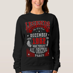 Sudadera Cumpleaños 60º Leyendas Nacidas En Diciembre De 1