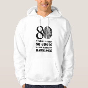 Sudadera Cumpleaños 80 80 Nunca Se Ve Tan Bien Foto Persona