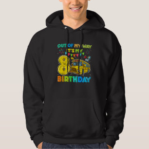 Sudadera Cumpleaños de la escuela fuera de mi camino es mi