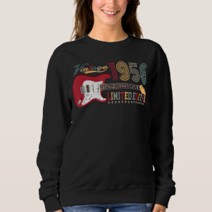 Sudadera Cumpleaños de la guitarra masculina y femenina de