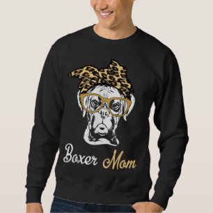 Sudadera Cumpleaños de la madre y la madre Regalo-Boxer Mom