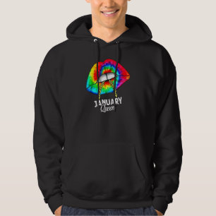 Sudadera Cumpleaños de la Reina de enero Capricorn Zodiac T