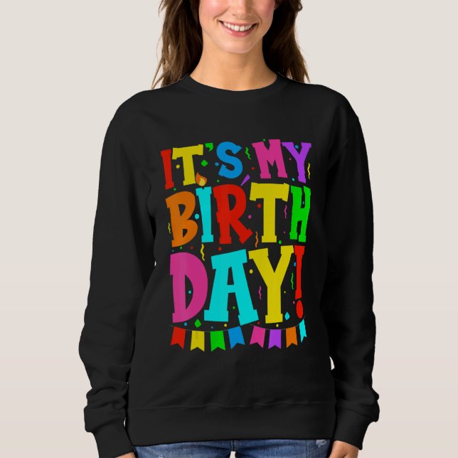 Sudadera Cumpleaños de mis Chicas adolescentes (Anverso)